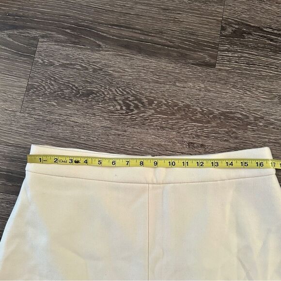 J. Crew Cream Wool Mini Skirt - Picture 4 of 6